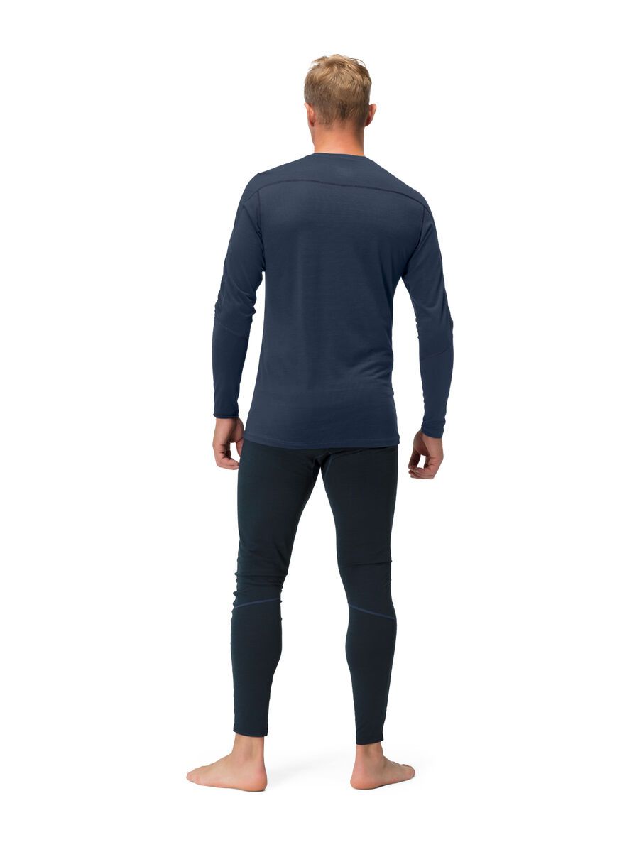 Norrona falketind equaliser merino round Neck M's, indigo night - Bild 4