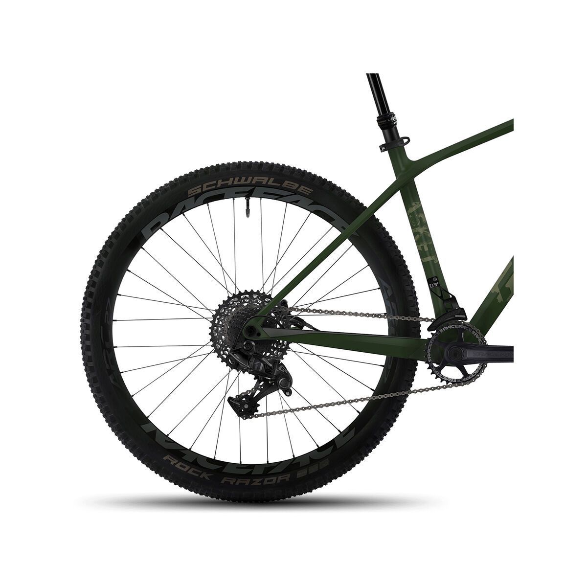 Ghost Asket 5 LC, forest green/army green/tan - Bild 4