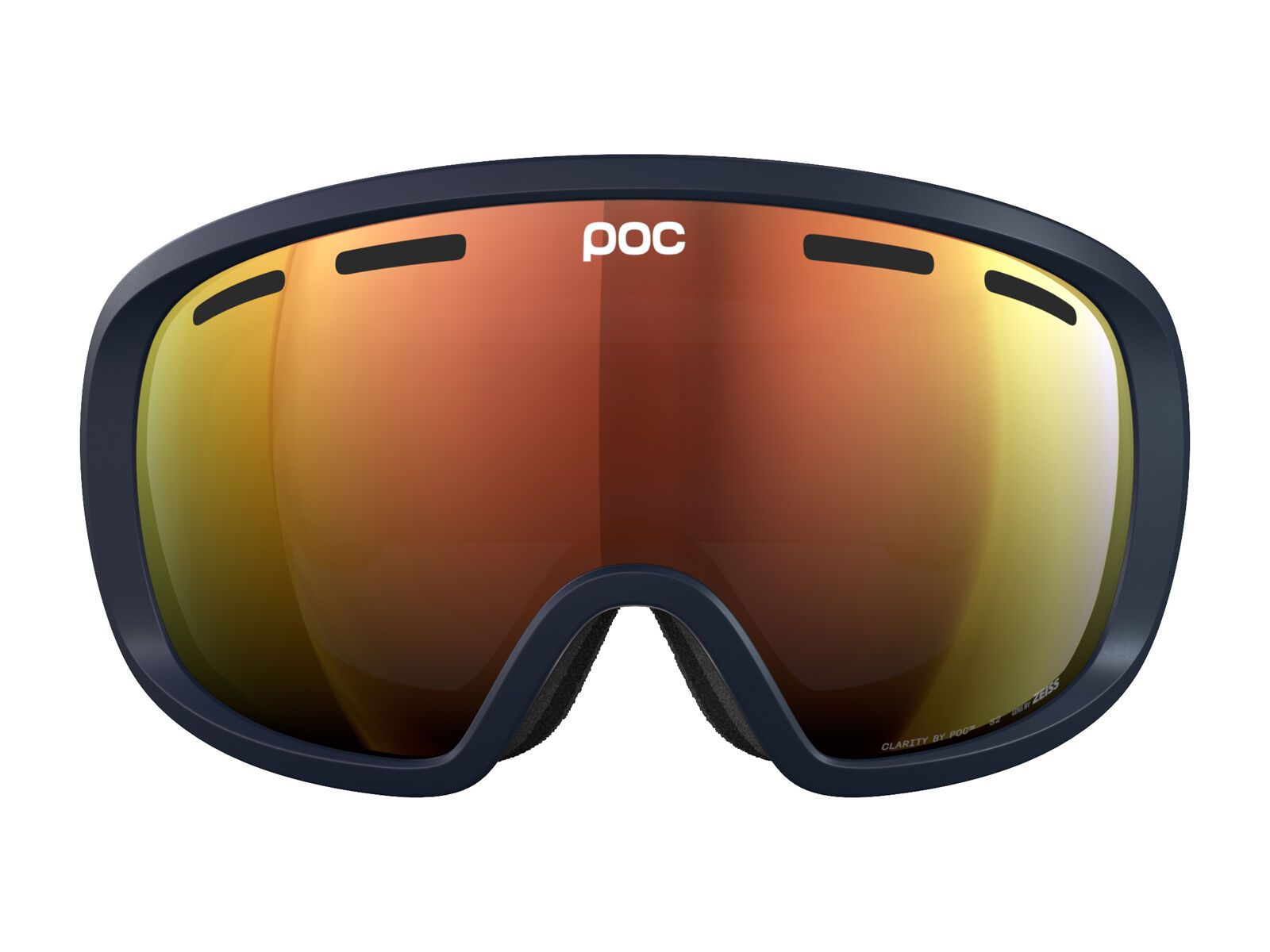 POC Fovea, Clarity Intense Partly Sunny Orange / apatite navy - Bild 2