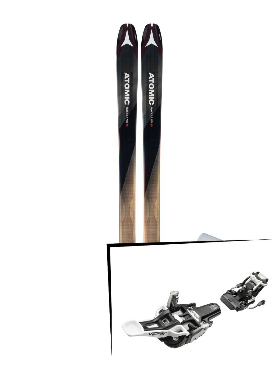 Set: Atomic Backland 85 + Hybrid Skin 85 2019 + Fritschi Diamir Vipec 12 schwarz - Bild 1