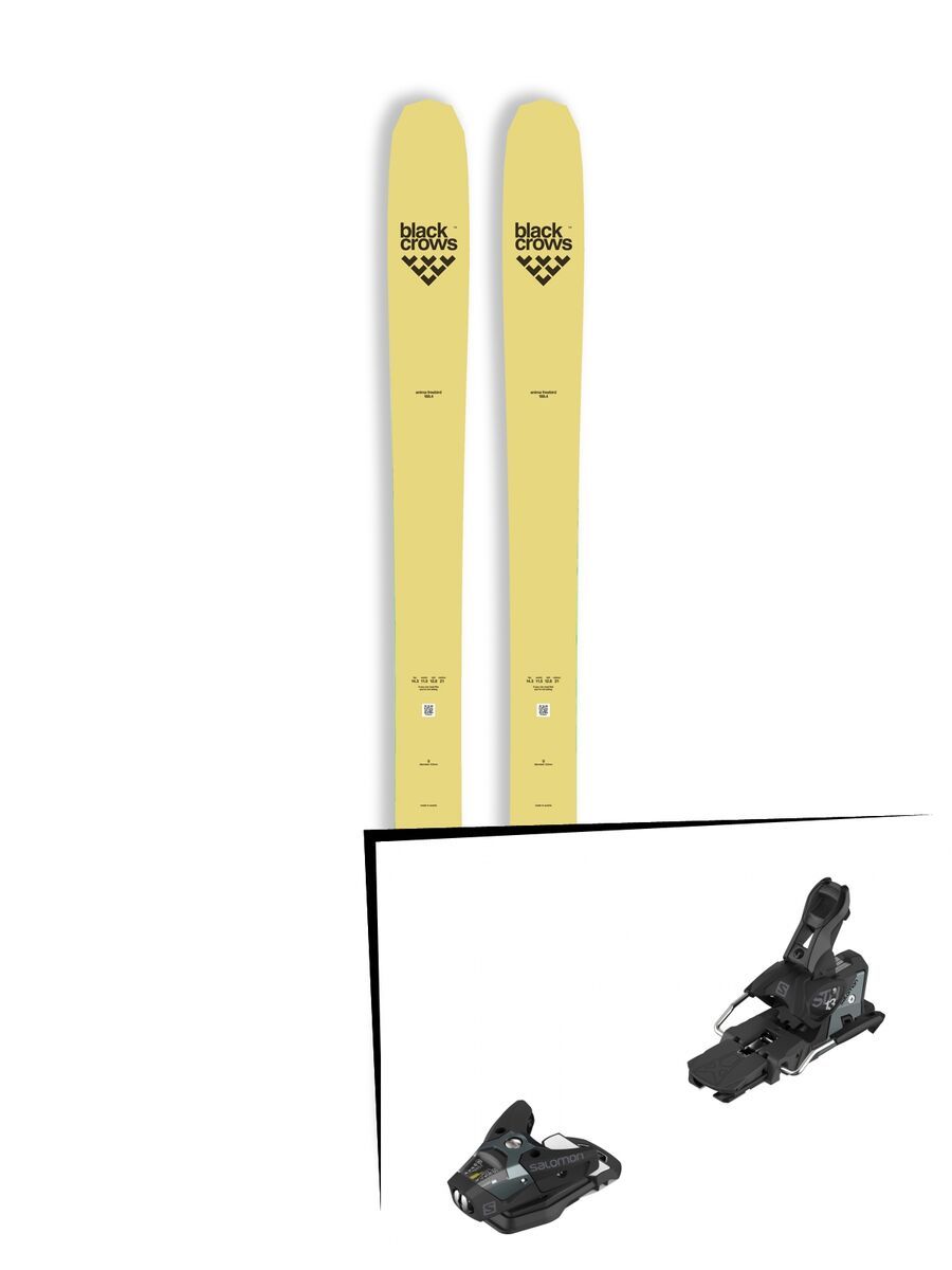 Set: Black Crows Anima Freebird 2018 + Salomon STH2 WTR 13 black/dark grey - Bild 1