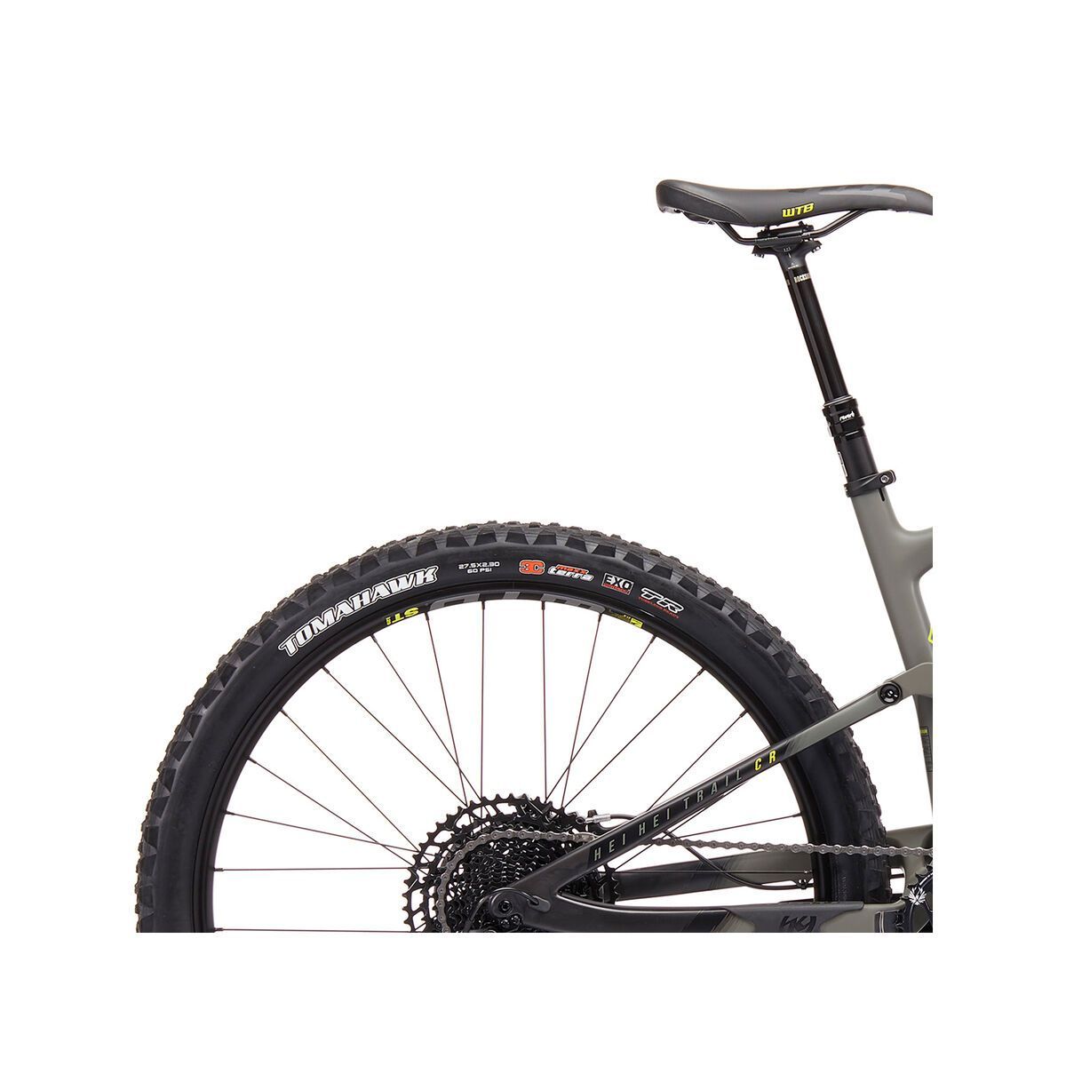 Kona Hei Hei Trail CR, matt warm gray & black w/ warm gray, slate blue, & yellow decals - Bild 6