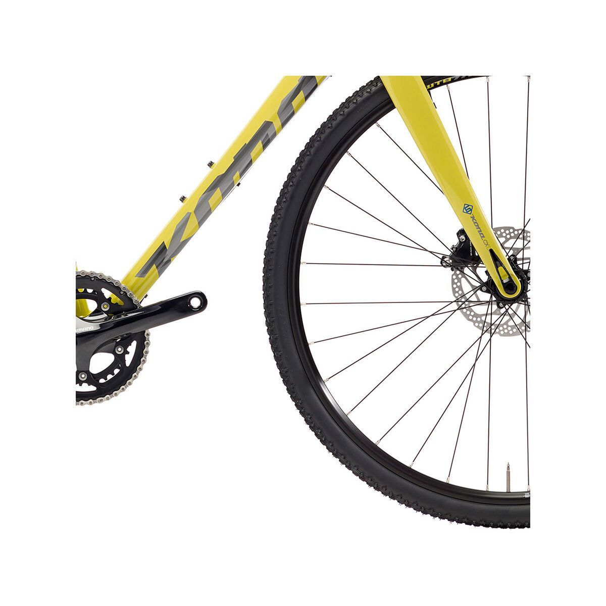 Kona Jake the Snake, gloss yellow w/ charcoal & blue decals - Bild 4