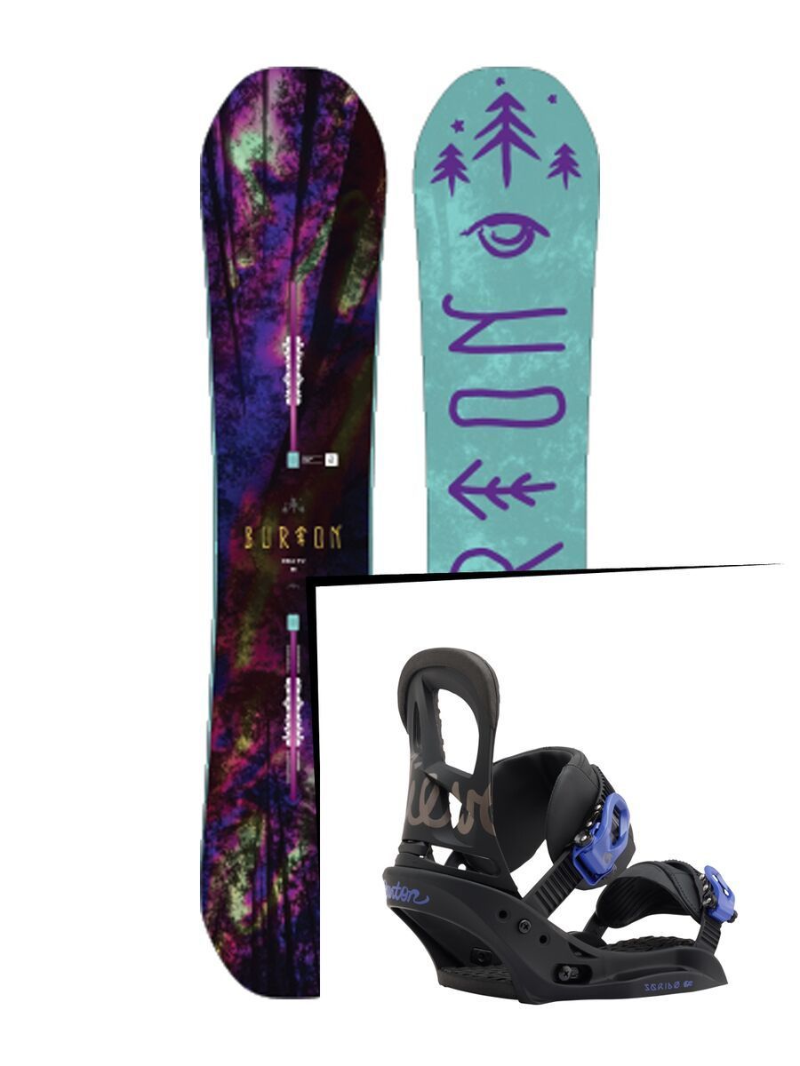 Set: Burton Deja Vu Flying V 2017 +  Scribe EST (1712920S) - Bild 1