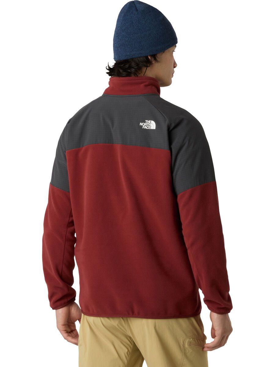 The North Face Men’s Glacier Heavyweight 1/2 Zip, sumac/asphalt grey - Bild 4