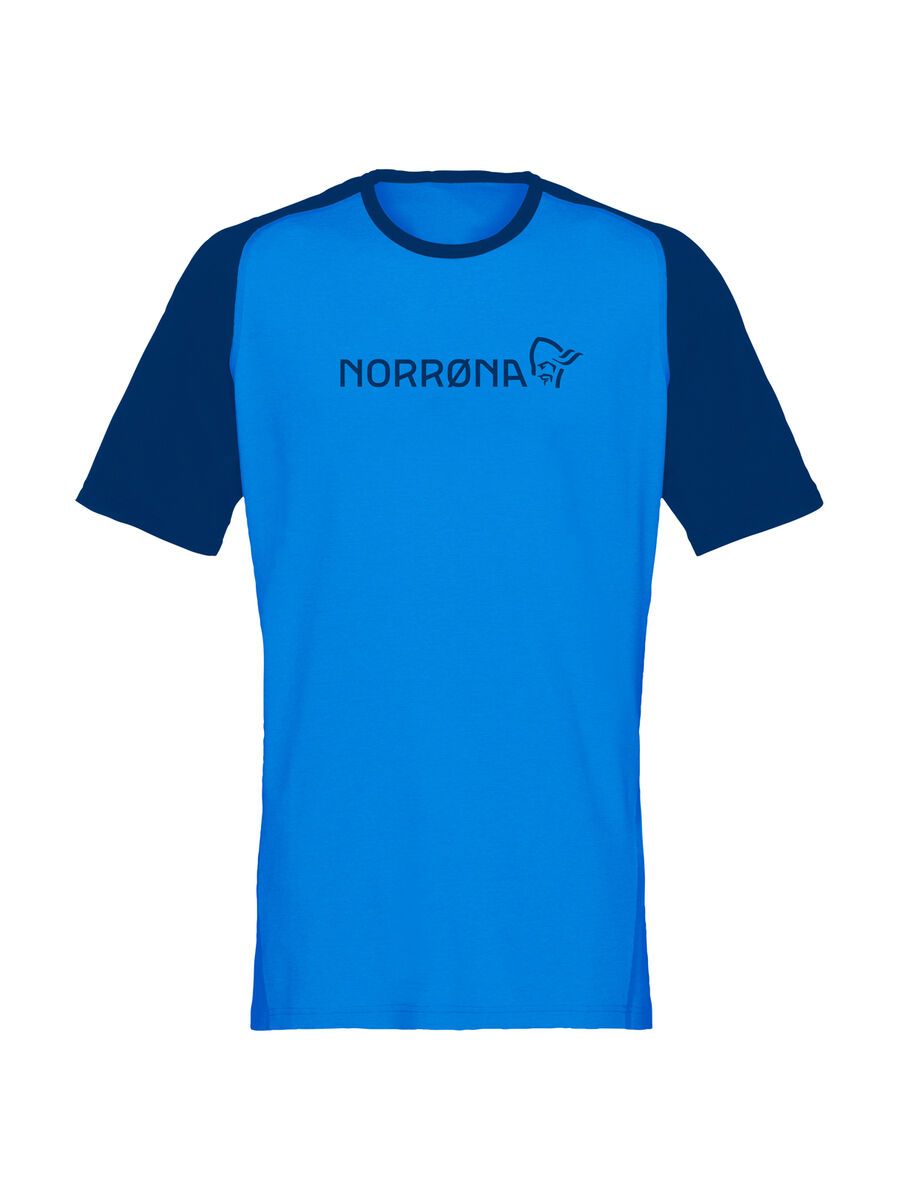 Norrona fjørå equaliser lightweight T-Shirt (M), hot sapphire - Bild 1