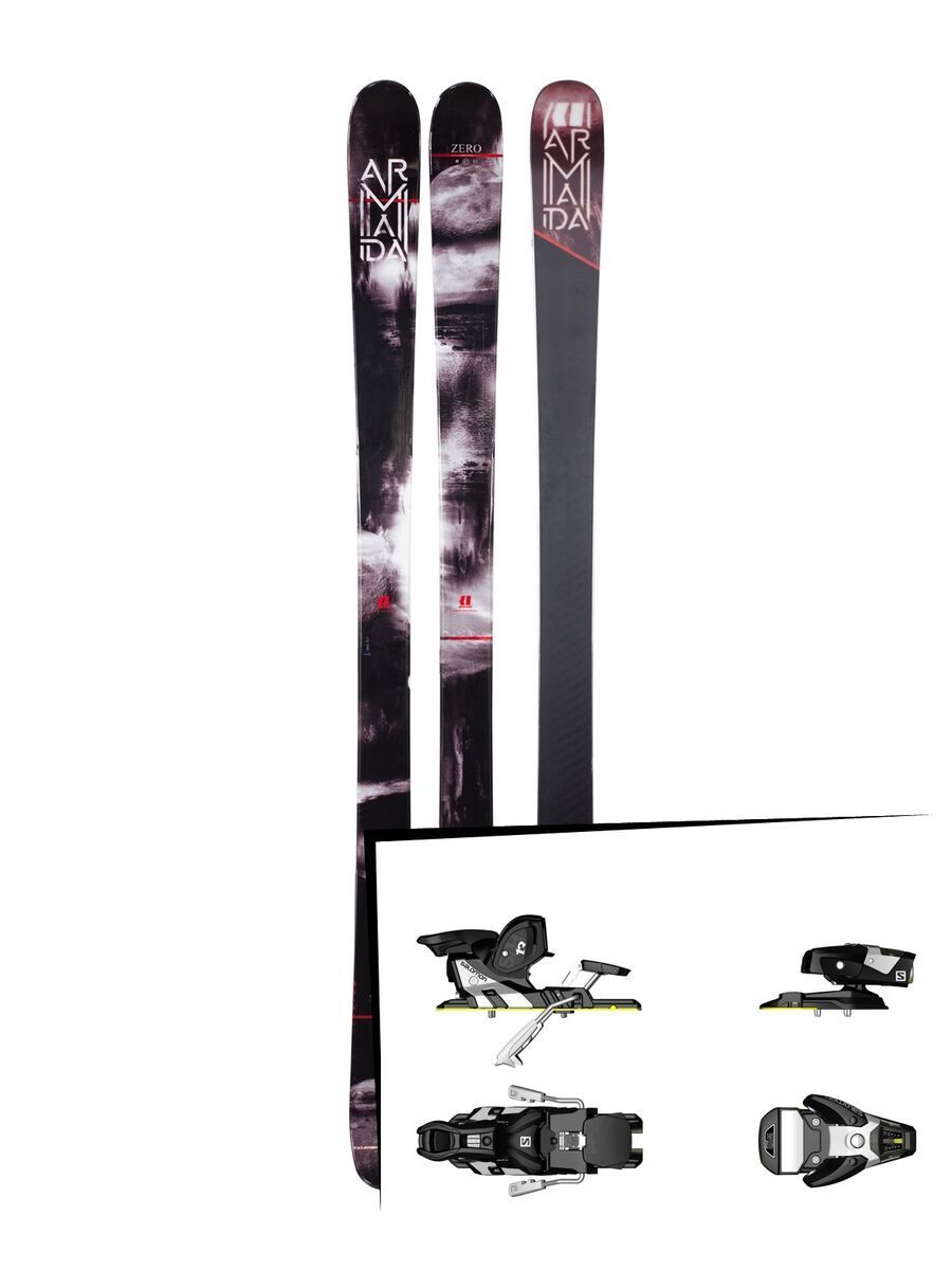 Set: Armada AR8 2018 + Salomon STH2 WTR 13 black/white - Bild 1