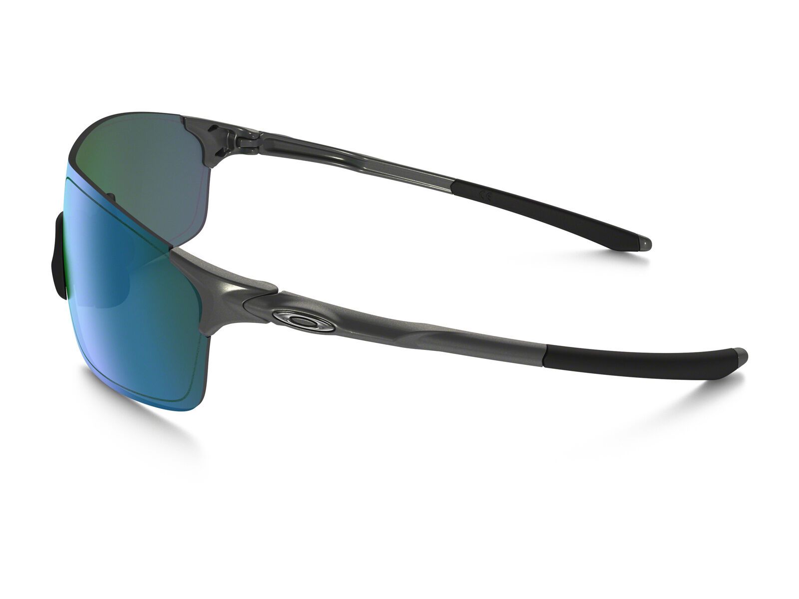 Oakley EVZero Pitch, steel/Lens: jade iridium - Bild 4