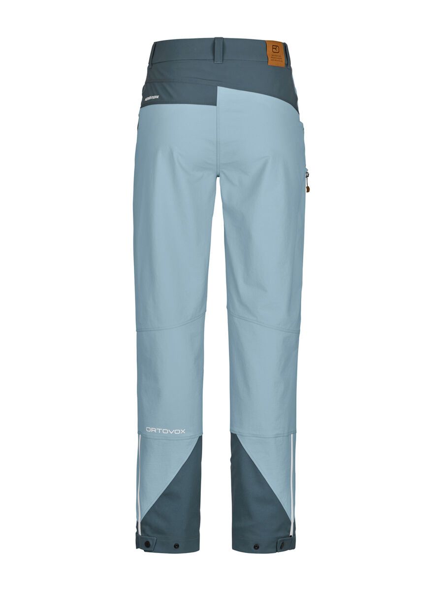 Ortovox Merino Airsolation Mondeval Pants W, glacier grey - Bild 2