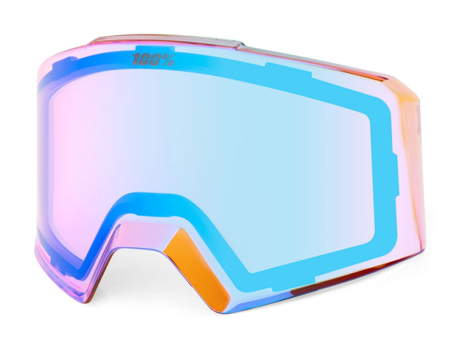 100% Norg Replacement Lens, HiPER Pink w/Turquoise ML Mir - Bild 1