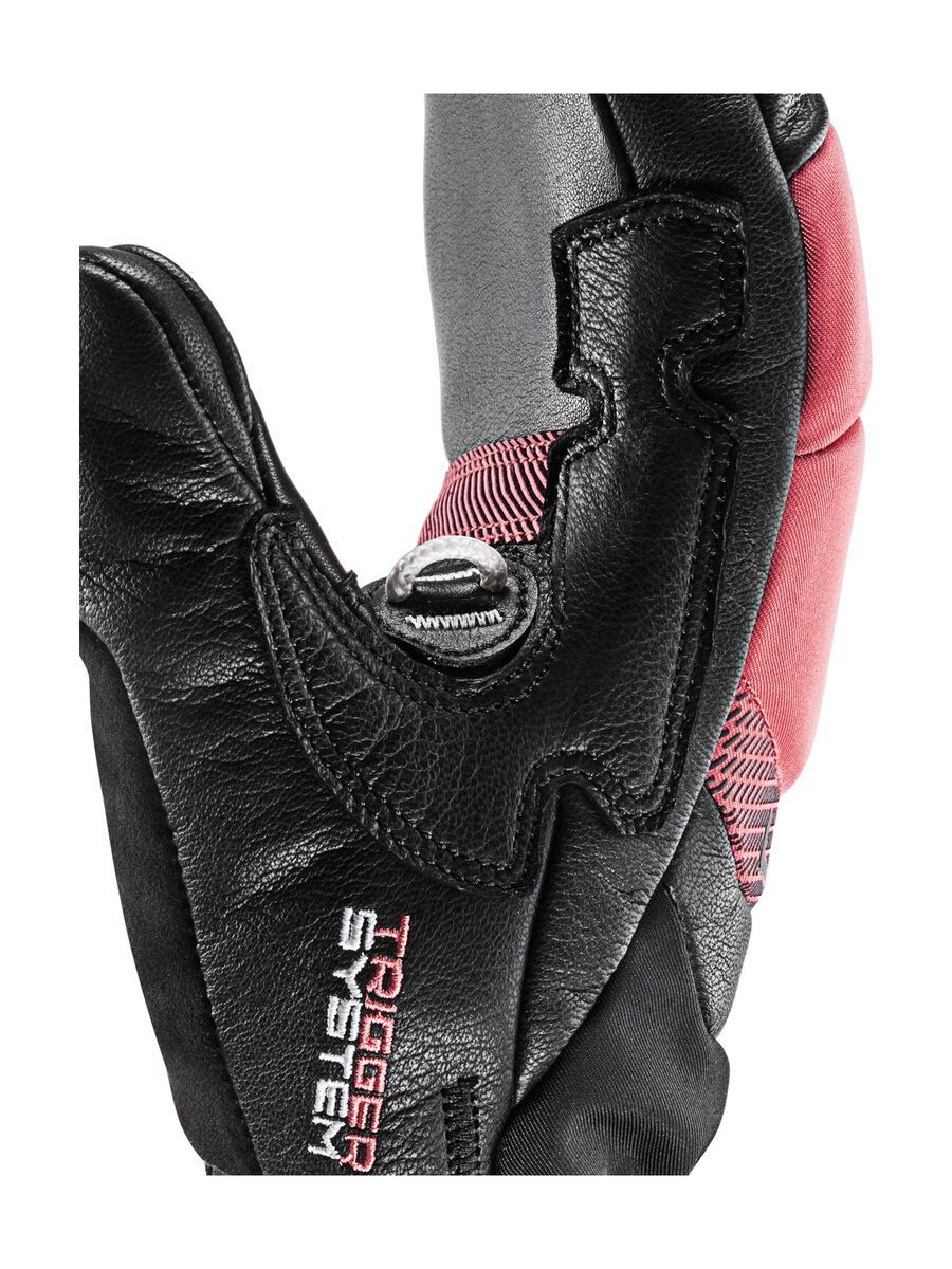 Leki Griffin Base 3D Women Mitt, black/rosé - Bild 4