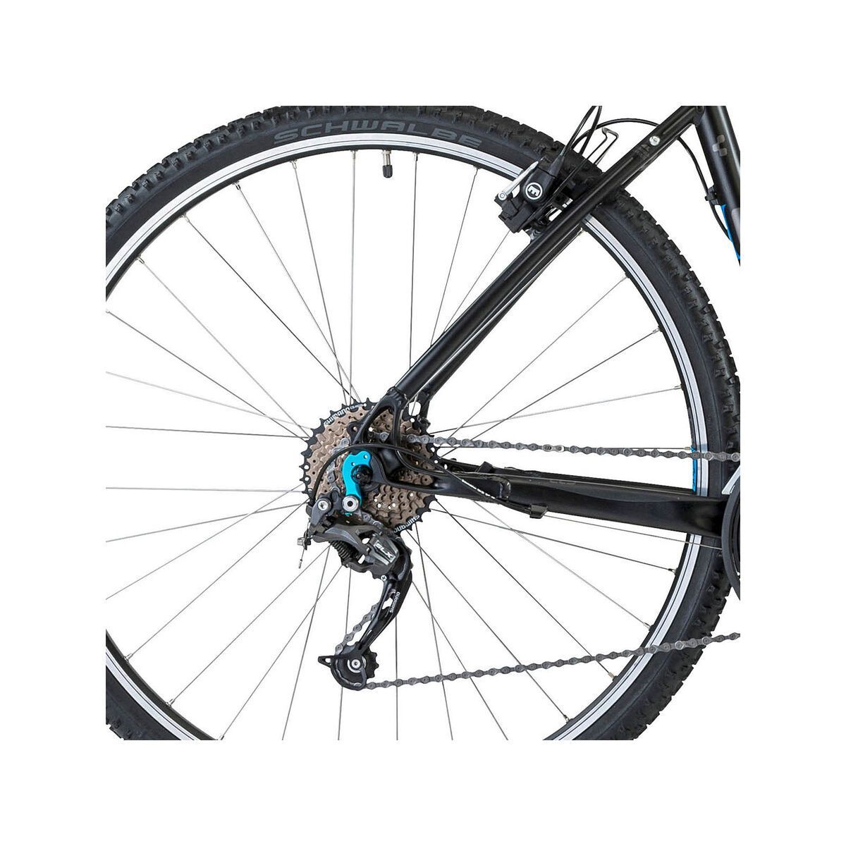 Cube Nature Lady, grey blue print - Bild 4