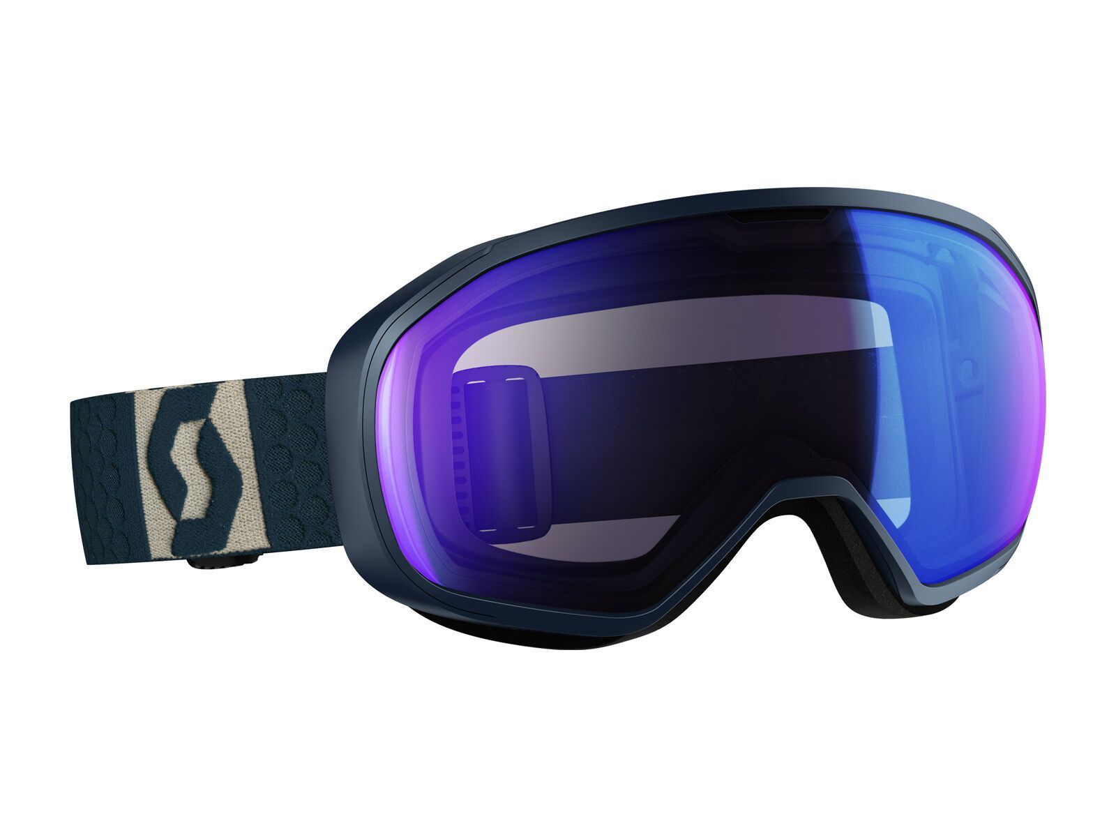 Scott Fix, eclipse blue grey/Lens: illuminator blue chrome - Bild 1