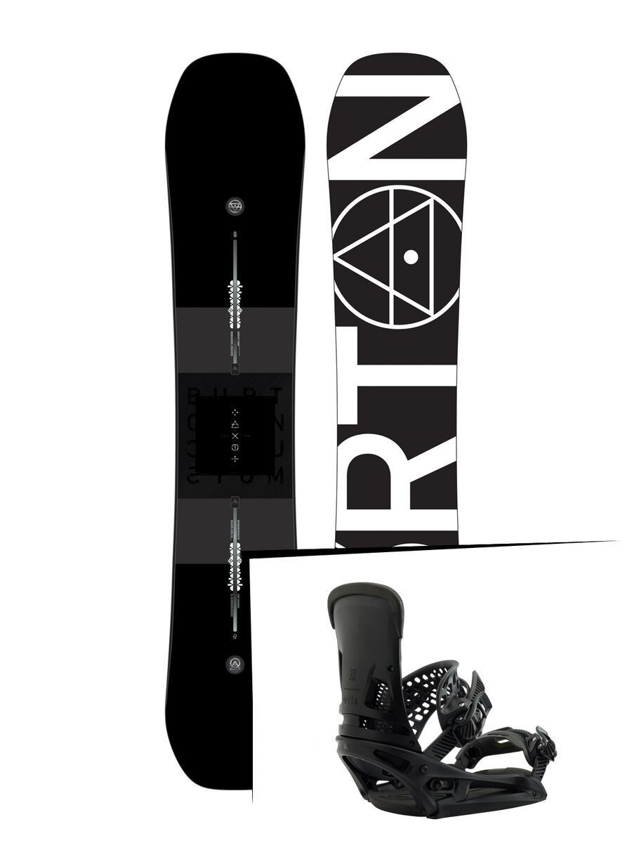Set: Burton Custom X 2019 +  Malavita EST (2218366S) - Bild 1