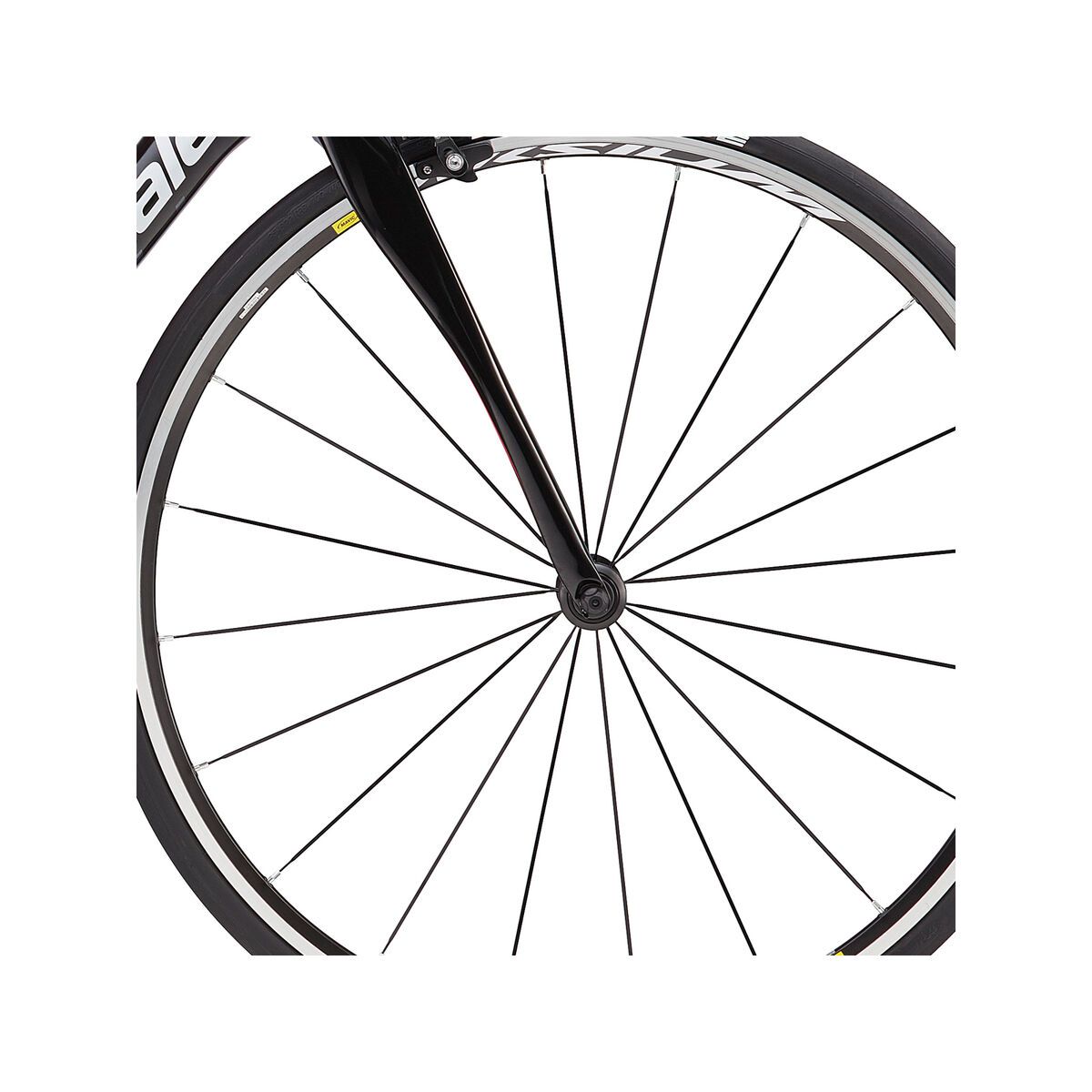 Cannondale Synapse Carbon Women's 105 5, jet black w/ acid strawberry, magnesium white and charcoal grey, gloss - Bild 2