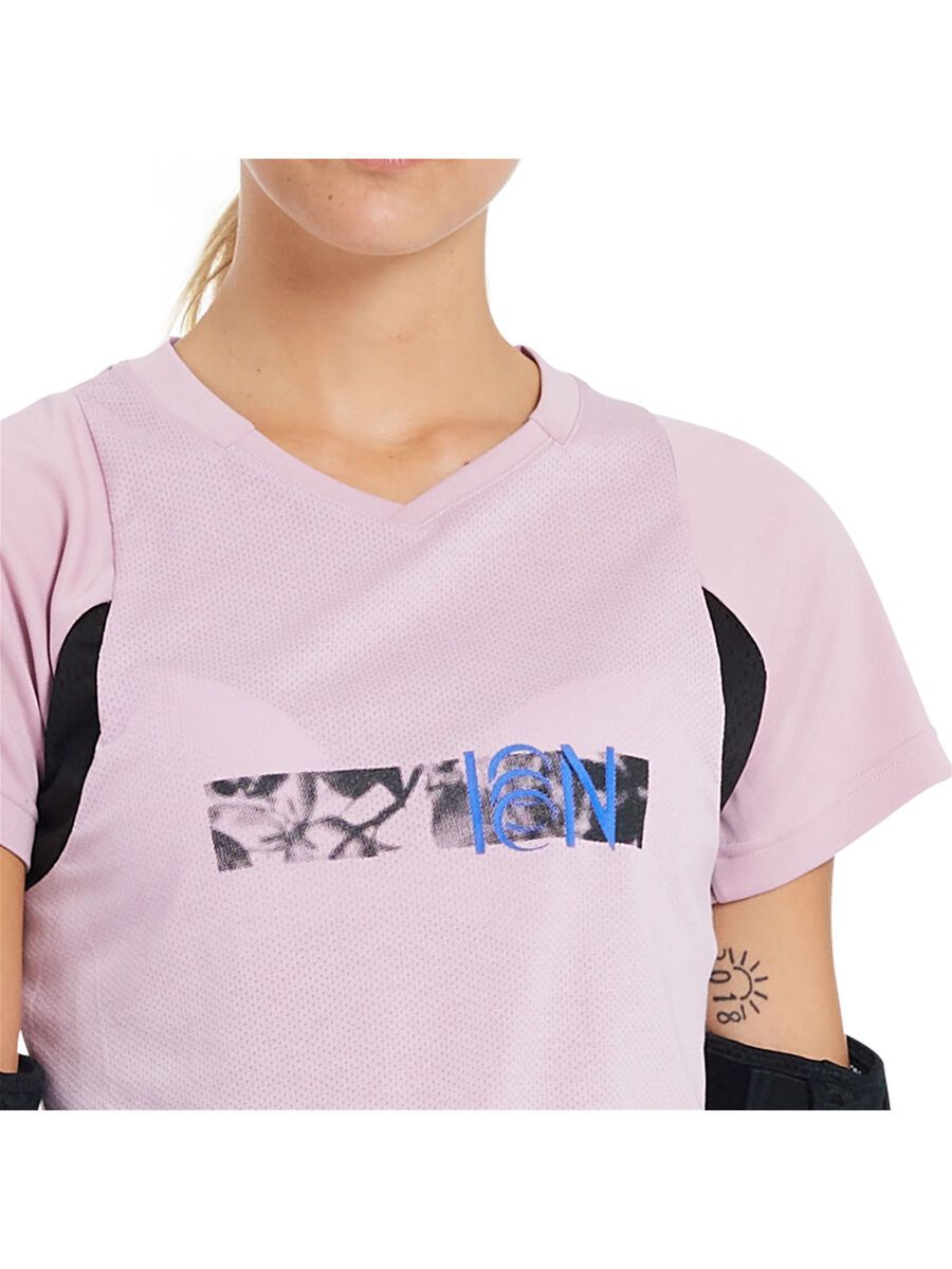 ION MTB Jersey Scrub Amp Shortsleeve Women, dark-lavender - Bild 3