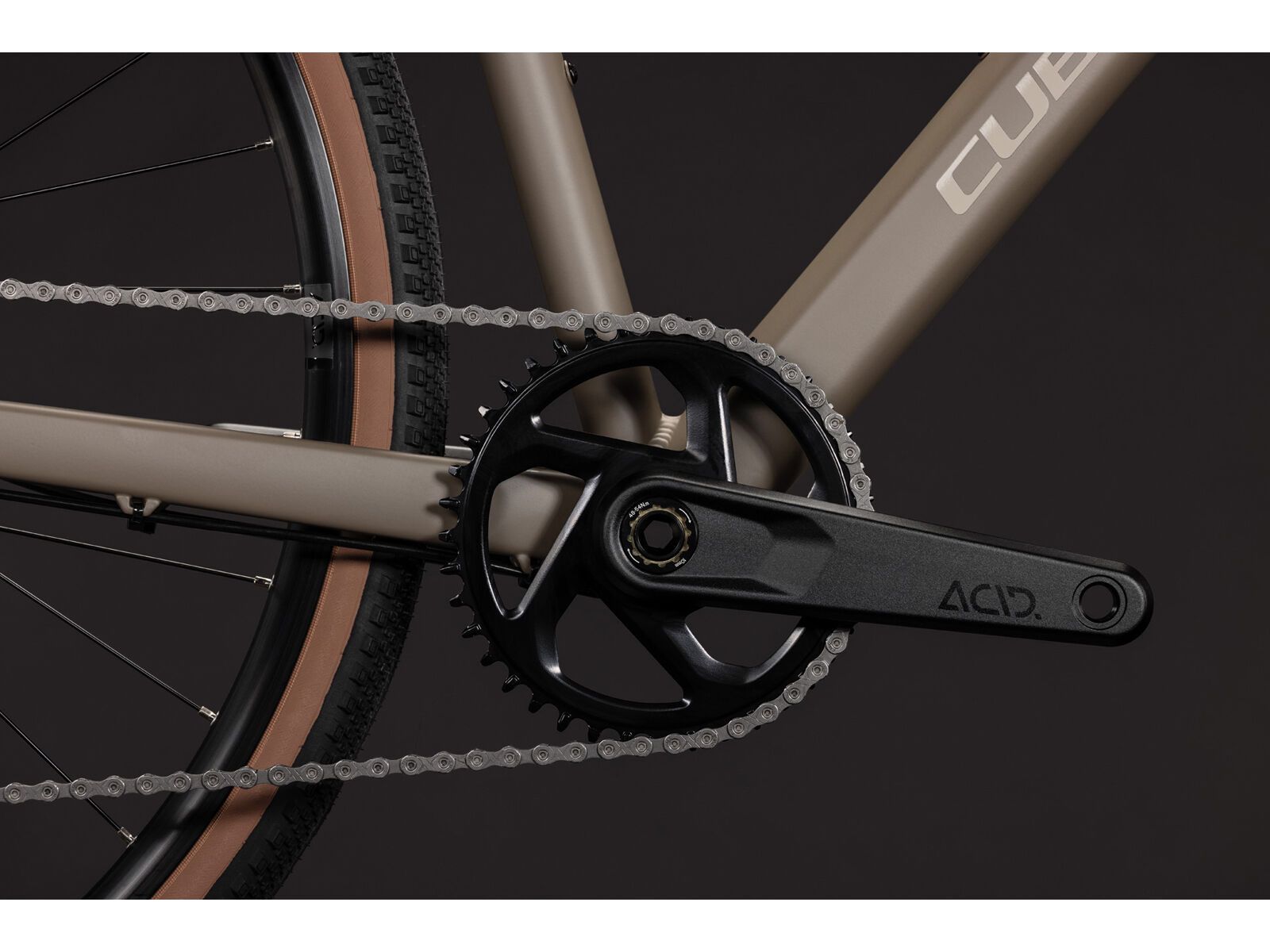 Cube Nuroad One 700C, wood´n´grey - Bild 9