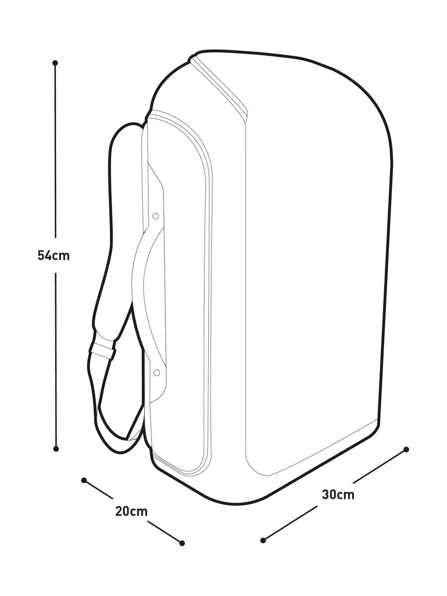 Evoc Athlete Backpack 30, violet/black - Bild 8