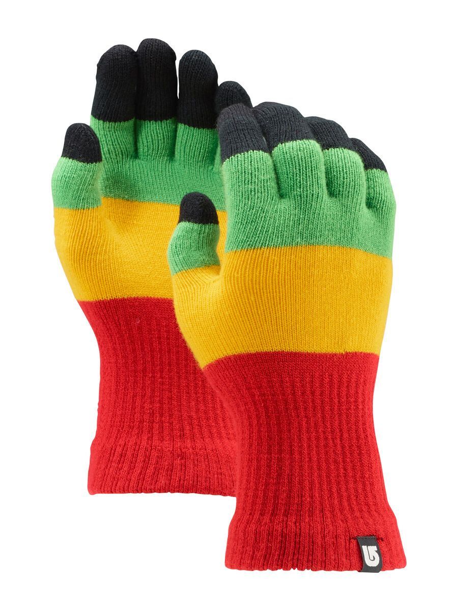 Burton Touch N Go Knit Glove, Rasta - Bild 1