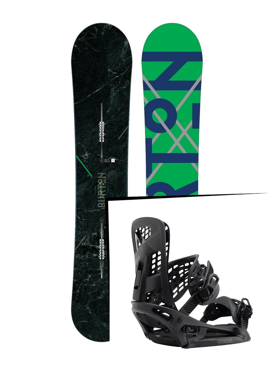 Set: Burton Custom X Flying V 2017 +  Genesis EST (1712781S) - Bild 1