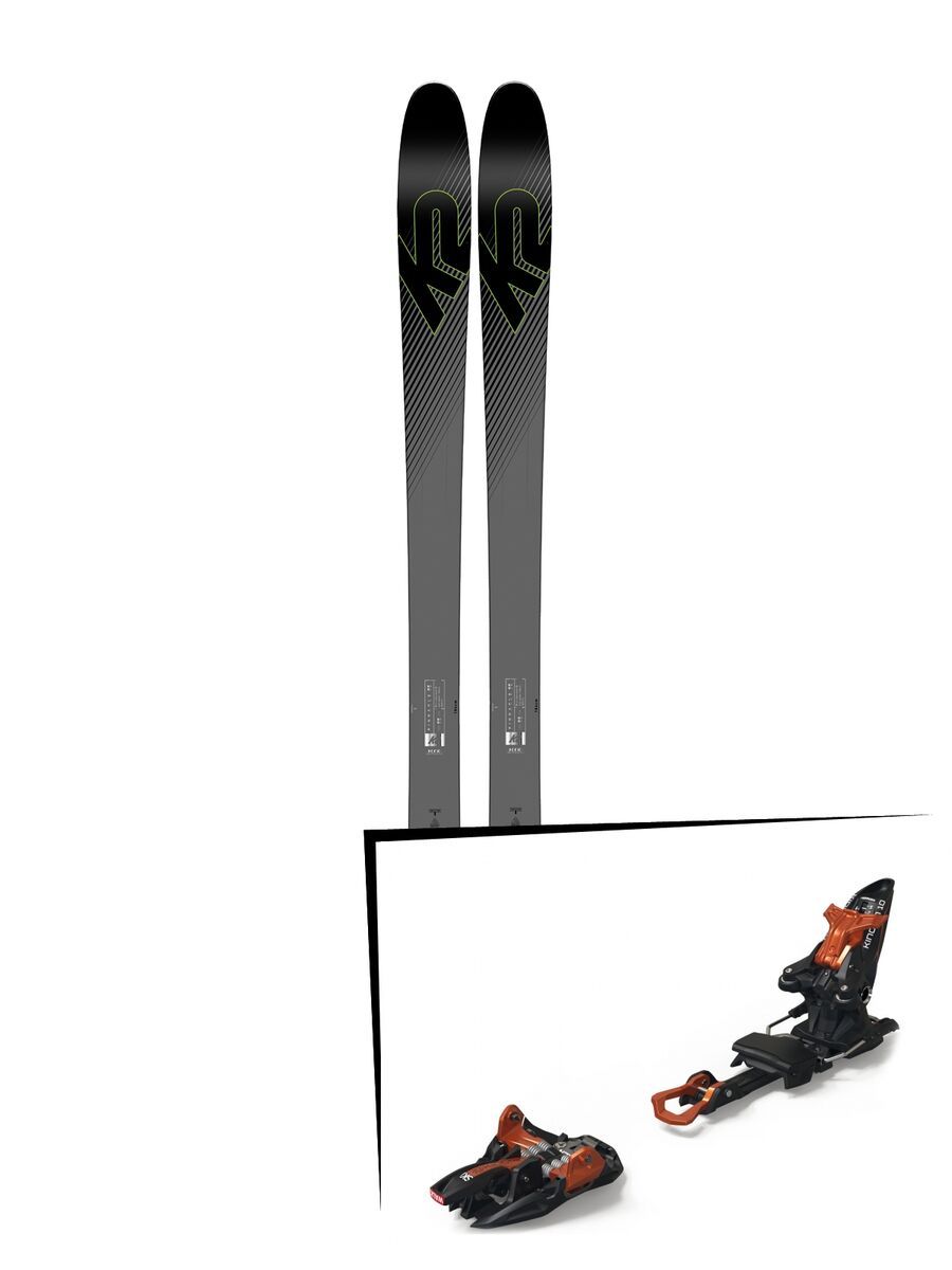 Set: K2 SKI Pinnacle 95Ti 2019 + Marker Kingpin 10 black/copper - Bild 1