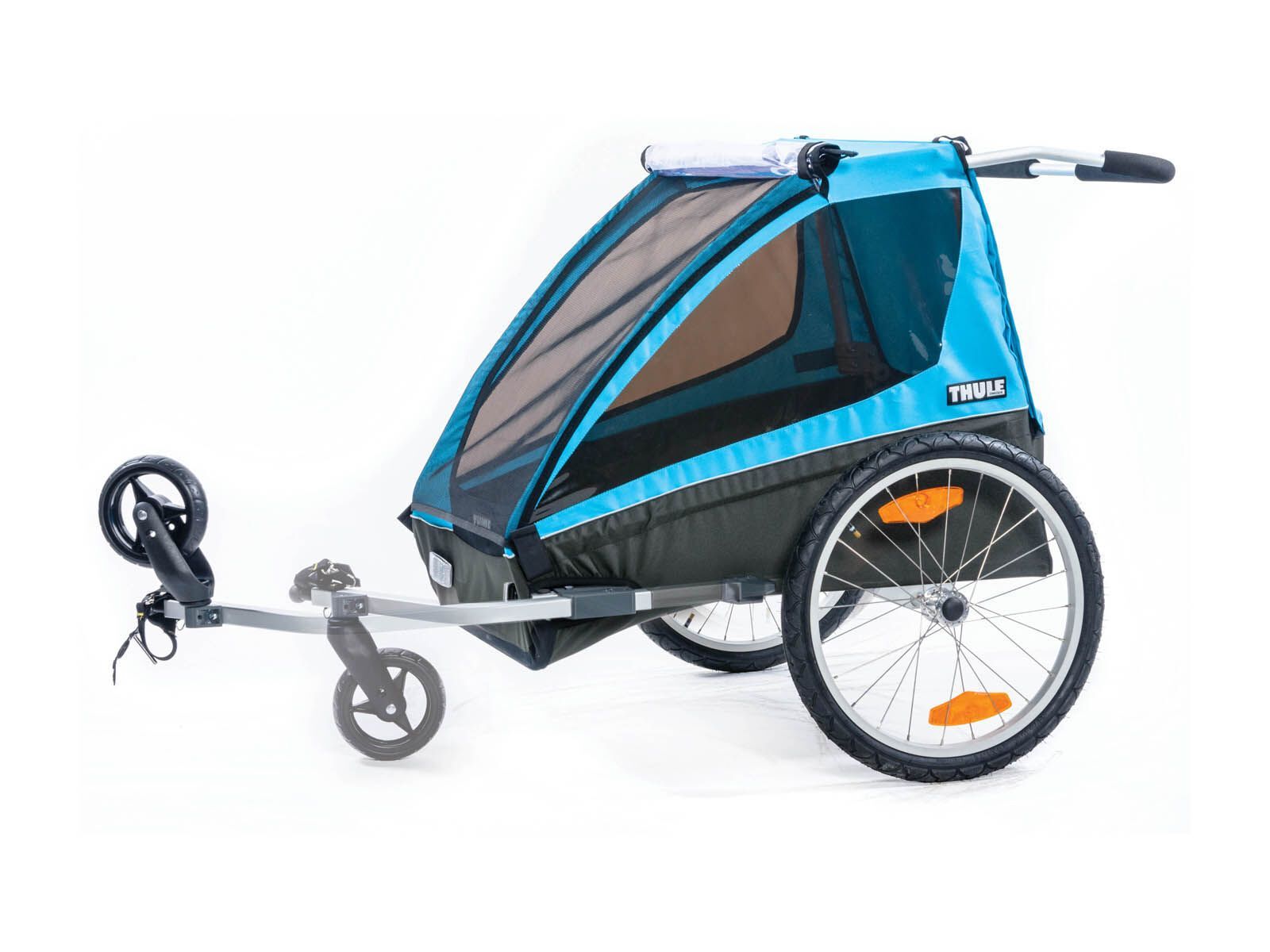 *** 2. Wahl *** Thule Coaster, blue - Fahrradanhänger | - Bild 1