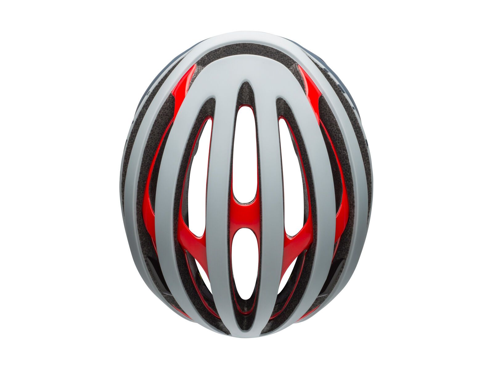 Bell Z20 MIPS, remix matte/gloss gray/crimson - Bild 4