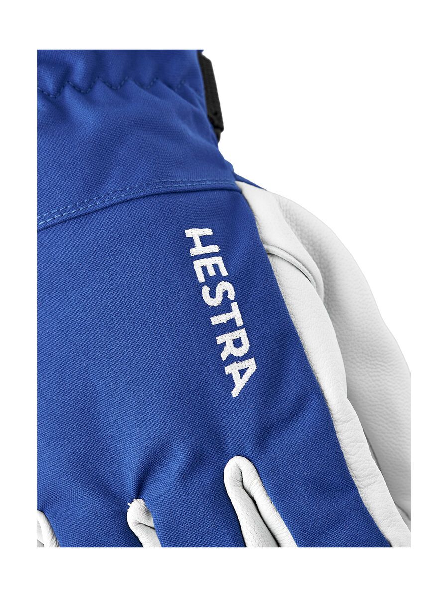 Hestra Army Leather Heli Ski 5 Finger, royal blue - Bild 4
