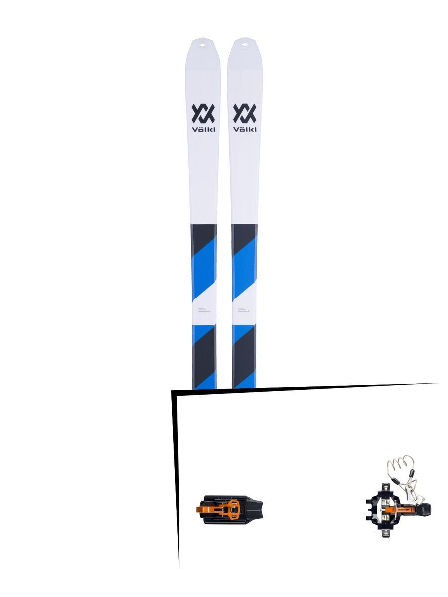 Set: Völkl VTA 80 + Skin 2018 + Atomic Backland Tour black/orange - Bild 1