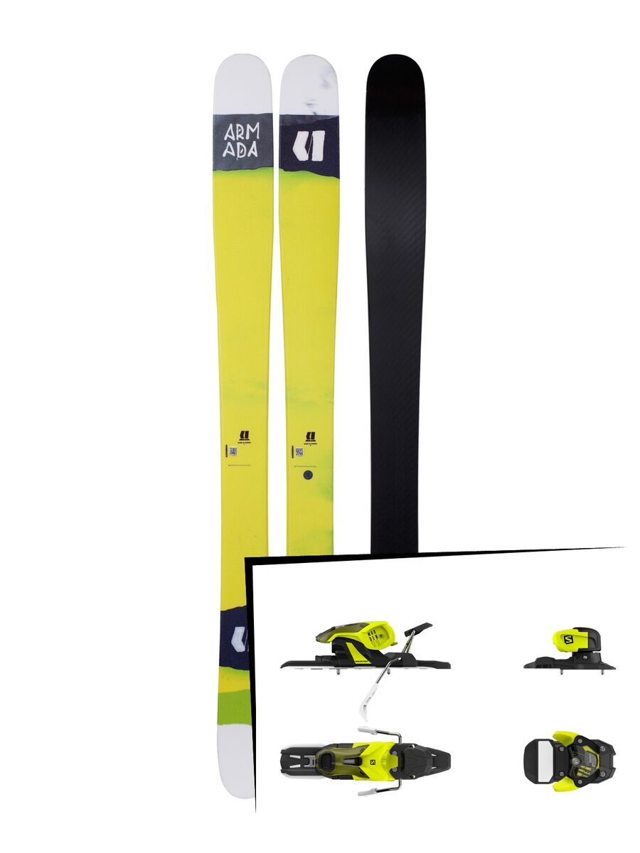 Set: Armada Tantrum 2018 + Salomon Warden 11 yellow/black - Bild 1