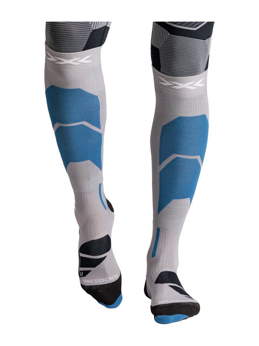 X-Bionic X-Socks Ski Perform OTC, silver grey - Bild 2