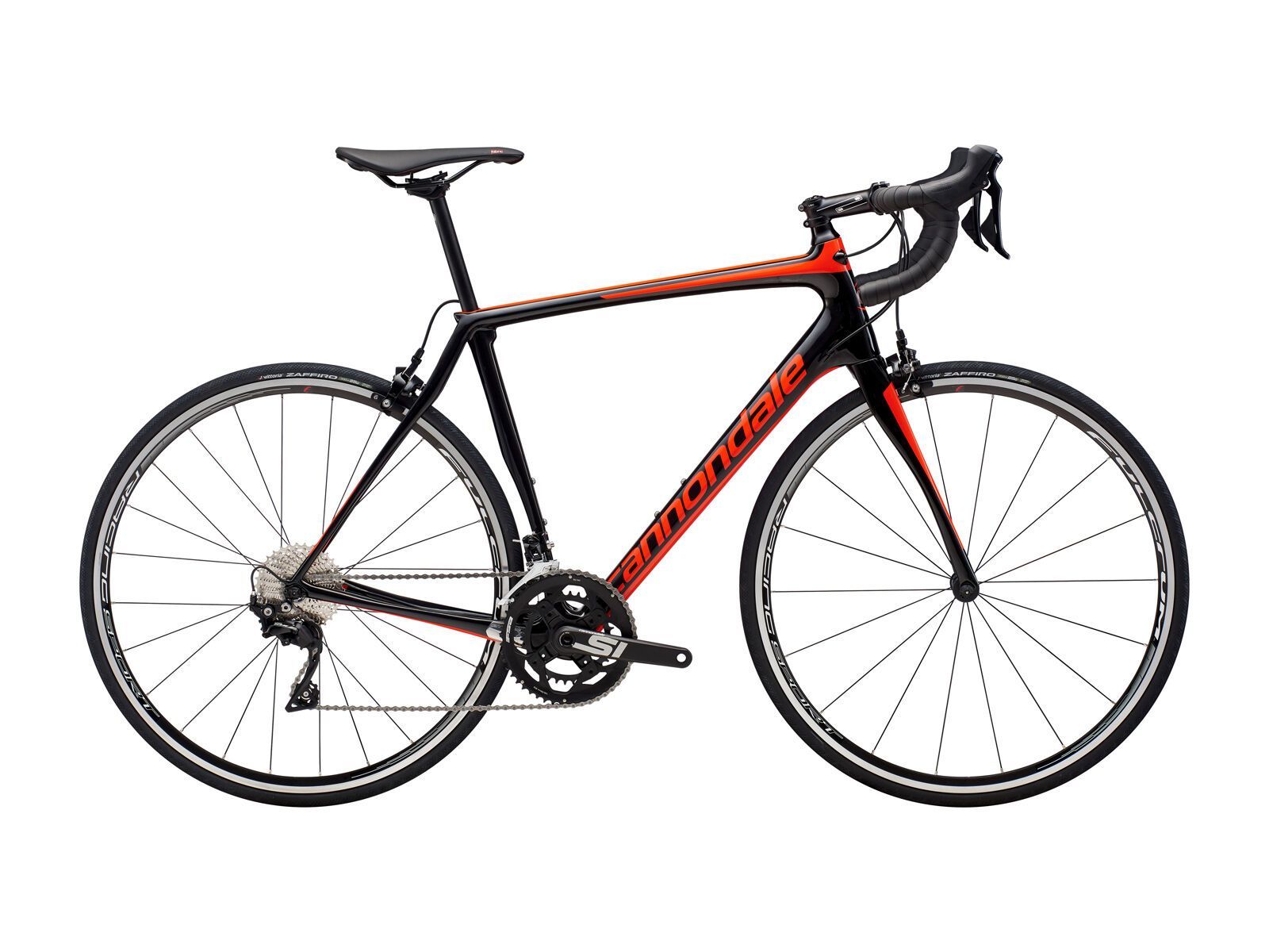 Cannondale Synapse Carbon 105, jet black w/ acid red - satin - Bild 1