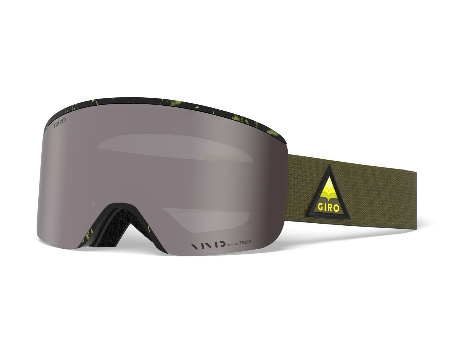Giro Axis inkl. WS, citron arrow mtn/Lens: vivid onyx/infrared - Bild 1
