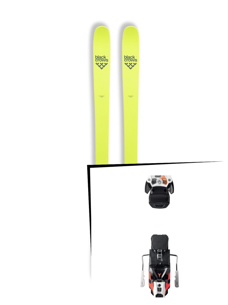 Set: Black Crows Orb Freebird 2019 + Atomic Warden MNC 13 white/black/orange - Bild 1