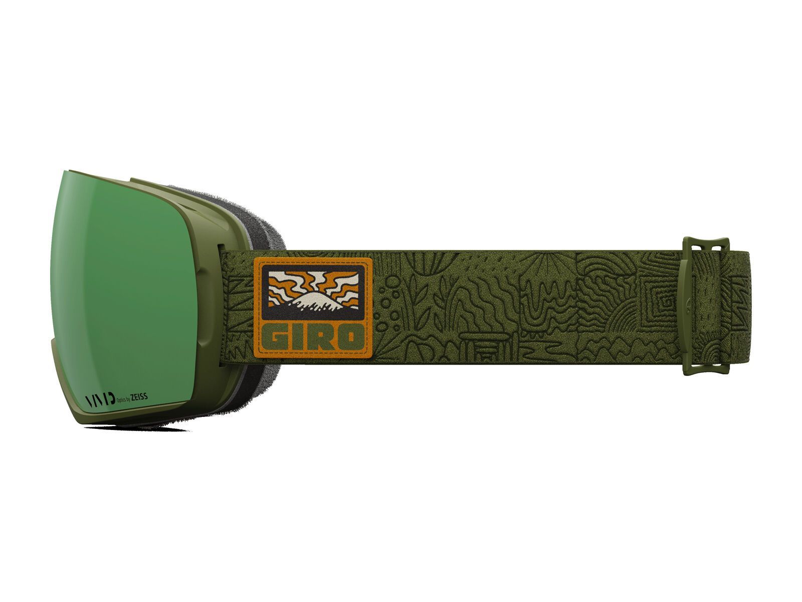 Giro Article II Vivid Envy, trail green adventure grid - Bild 3