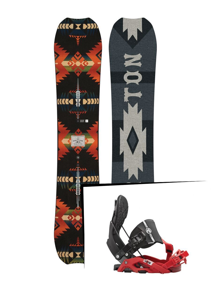 Set: Burton Trick Pony 2017 + Flow Nexus Hybrid (1513169S) - Bild 1