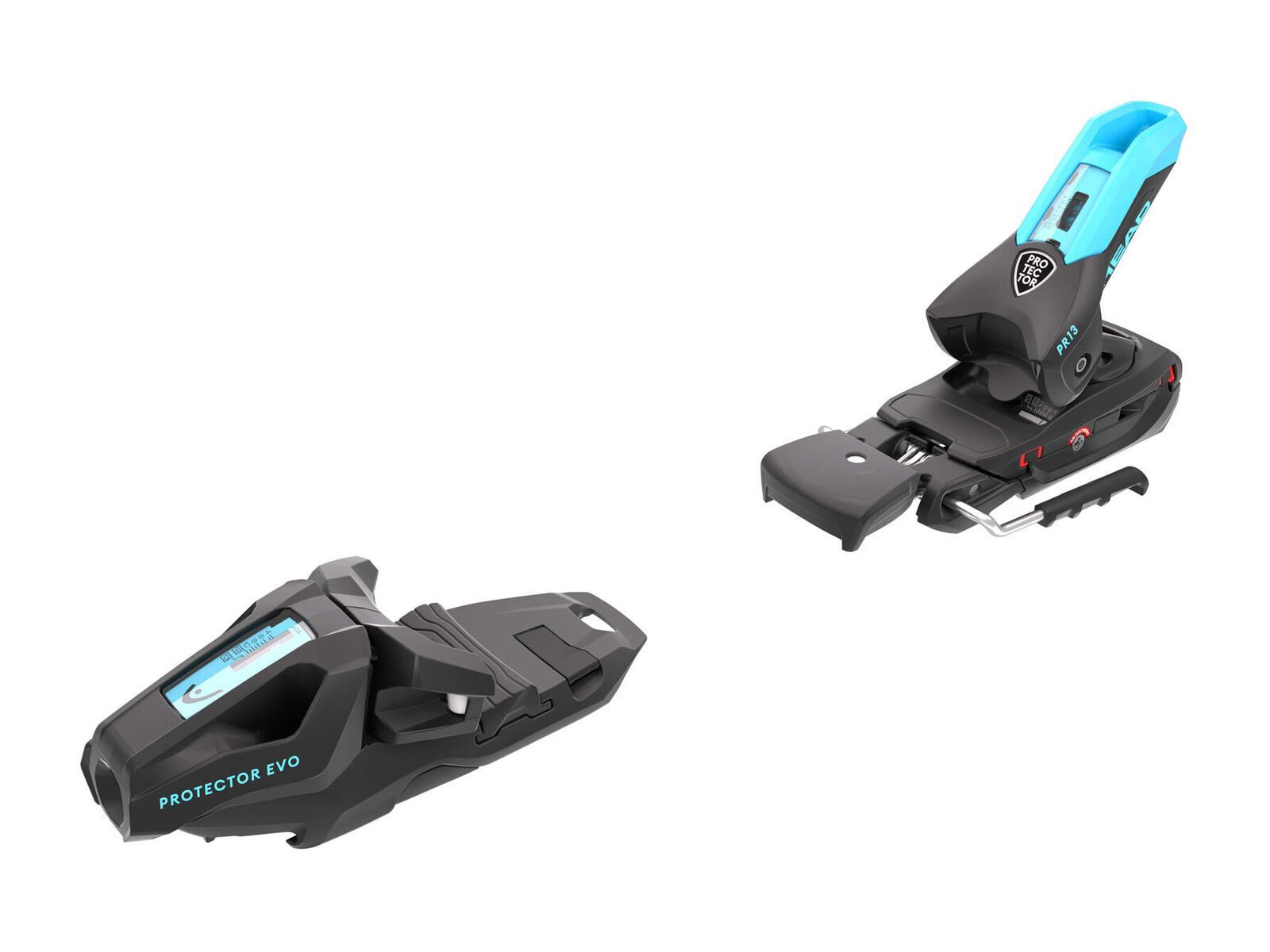 Head Supershape e-Speed + Protector Evo PR 13 GW, matt black/speed blue - Bild 7
