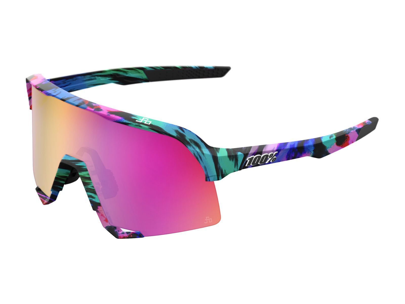 100% S3 Peter Sagan LE - HiPER Purple ML Mirror, soft tact tie dye - Bild 1