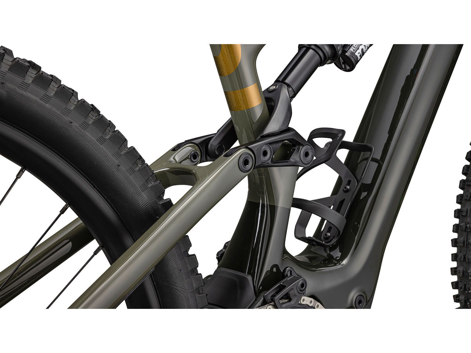 Specialized Turbo Levo SL Expert Carbon, dark moss/oak green/harvest gold - Bild 8