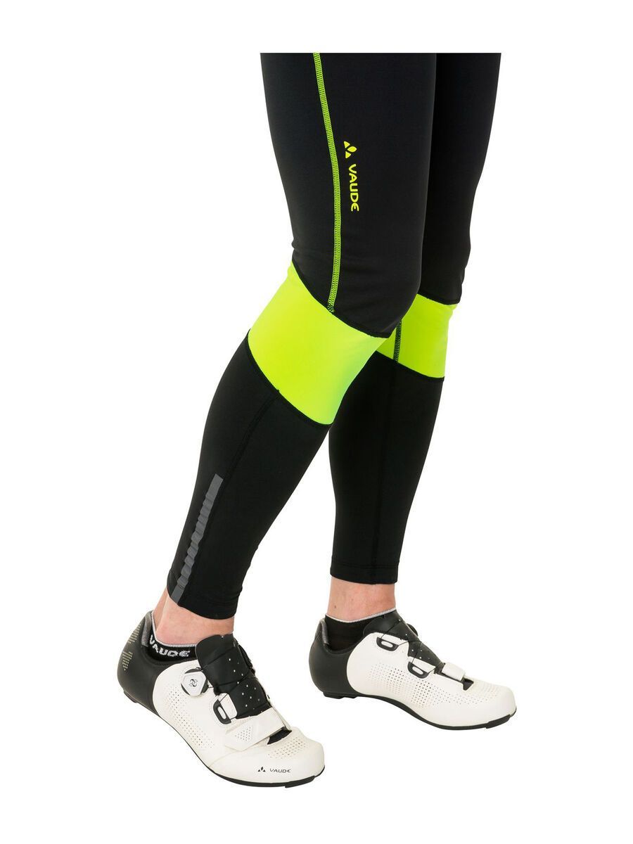 Vaude Men's Kuro Warm Bib Tights, neon yellow - Bild 4