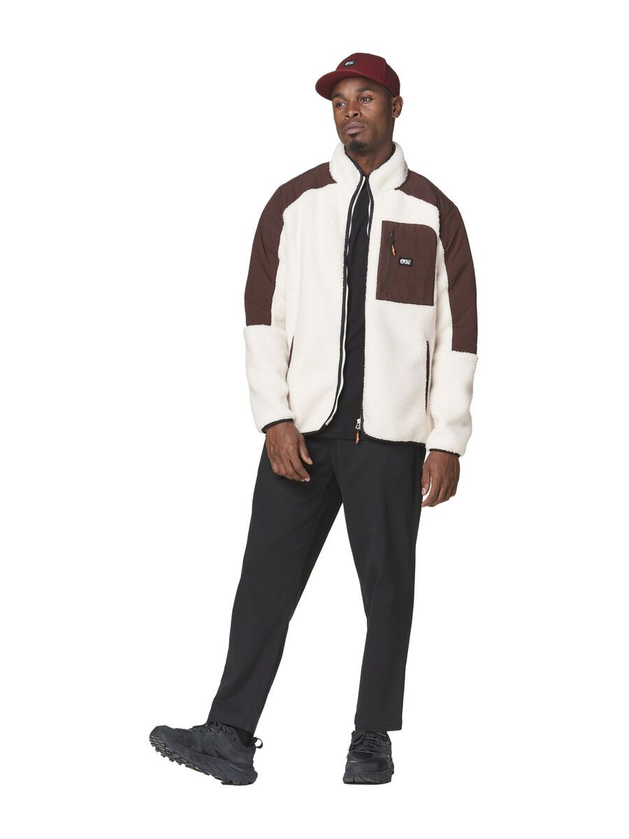 Picture Quilchena Zip Fleece, tofu chicory coffee - Bild 4