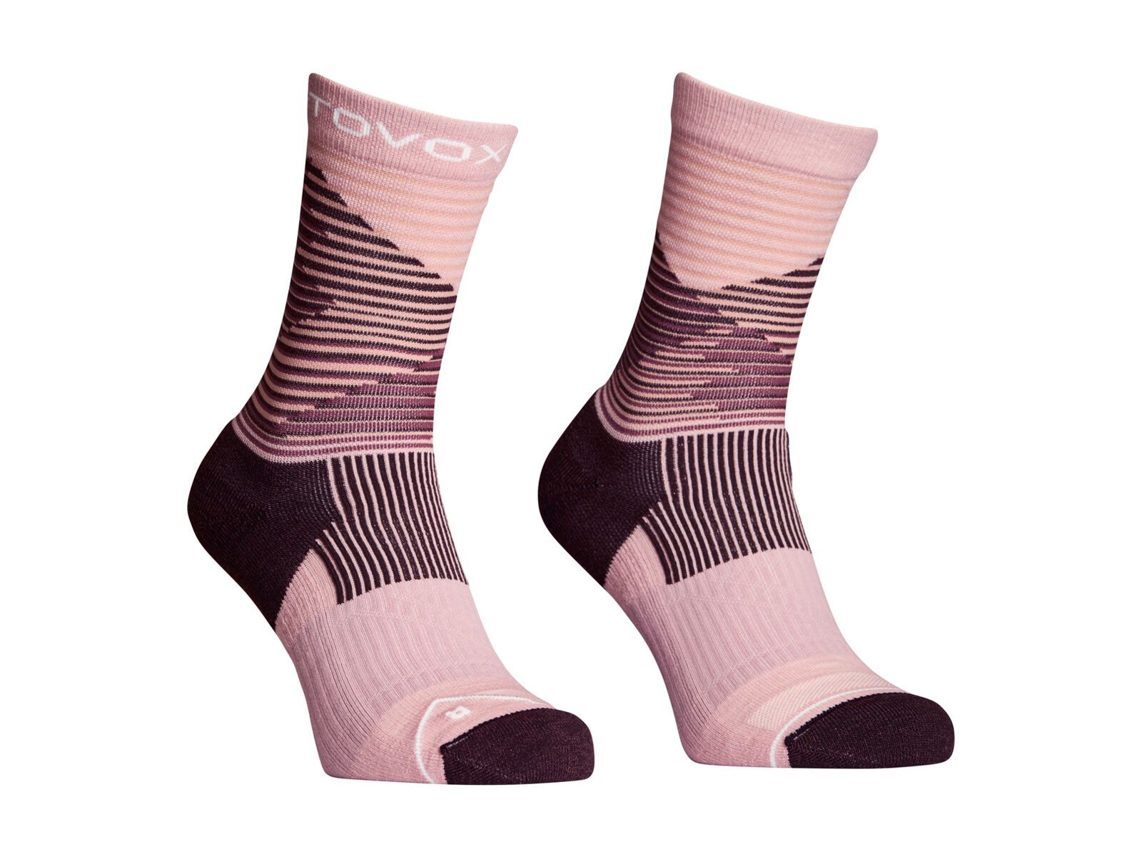 Ortovox All Mountain Mid Socks W, dawn rose - Bild 1