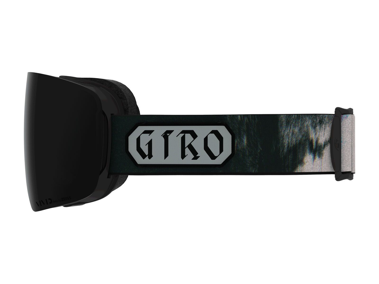 Giro Contour inkl. WS, black white hex/Lens: vivid jet black/vivid infrared - Bild 2
