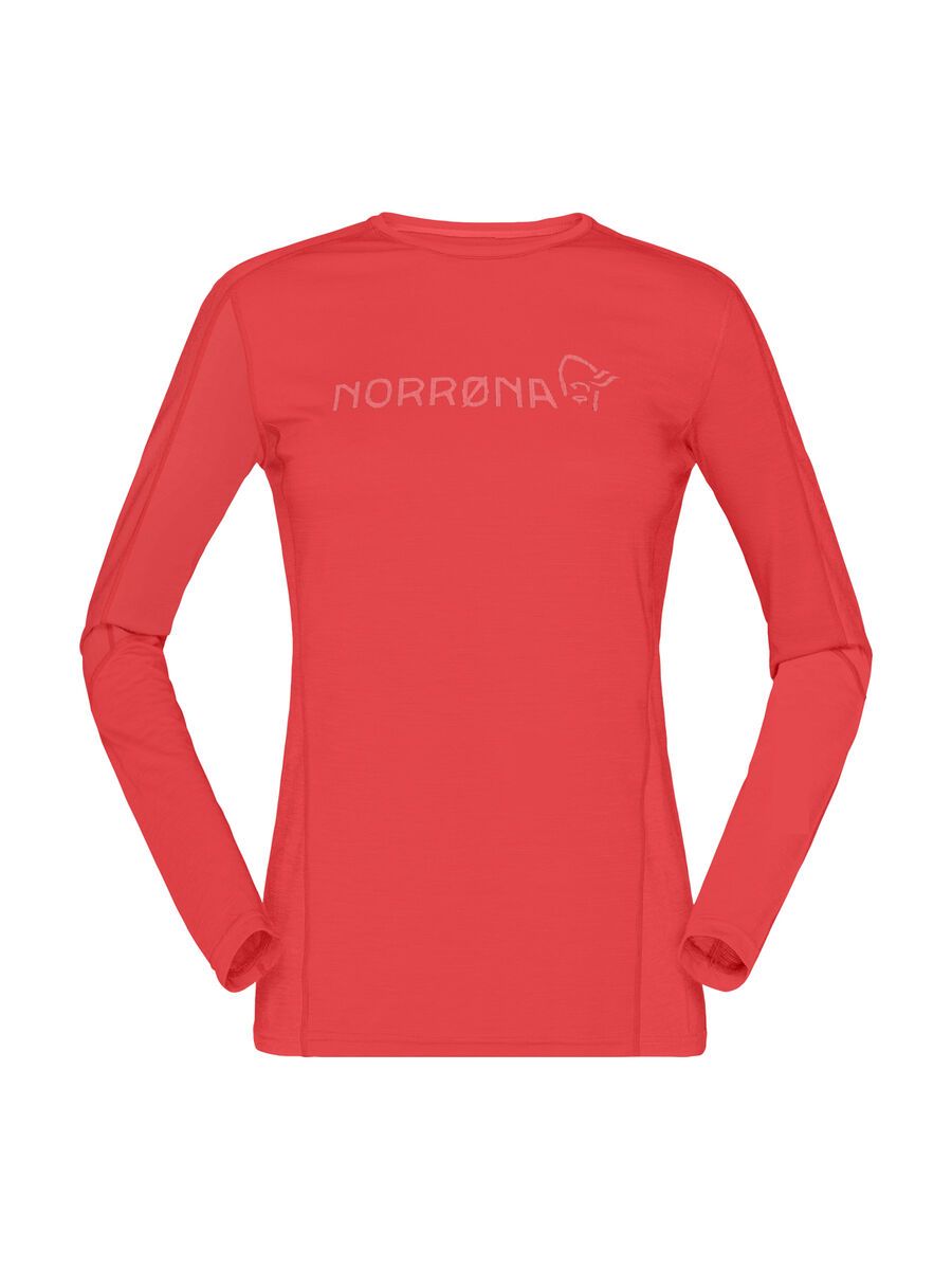 Norrona falketind equaliser merino round Neck W's, paprika - Bild 1