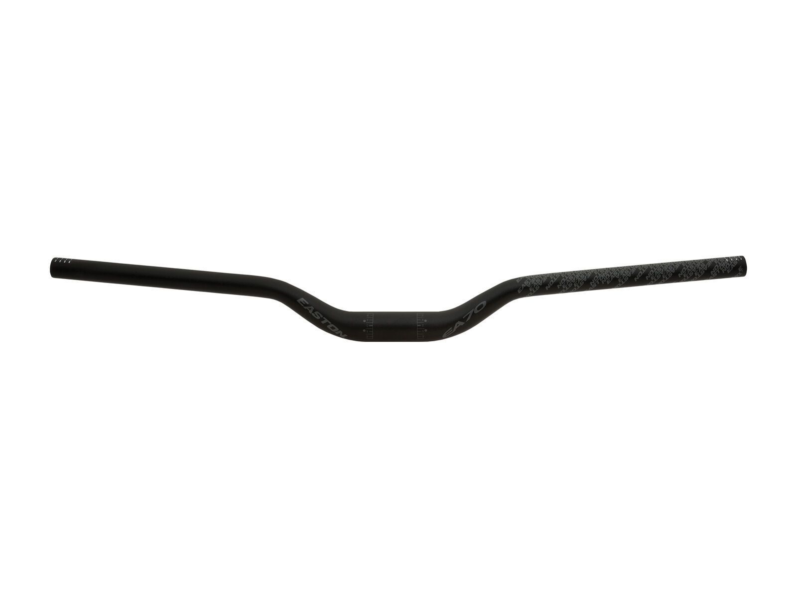 Easton EA70 Riser high, peened black ano - Bild 1
