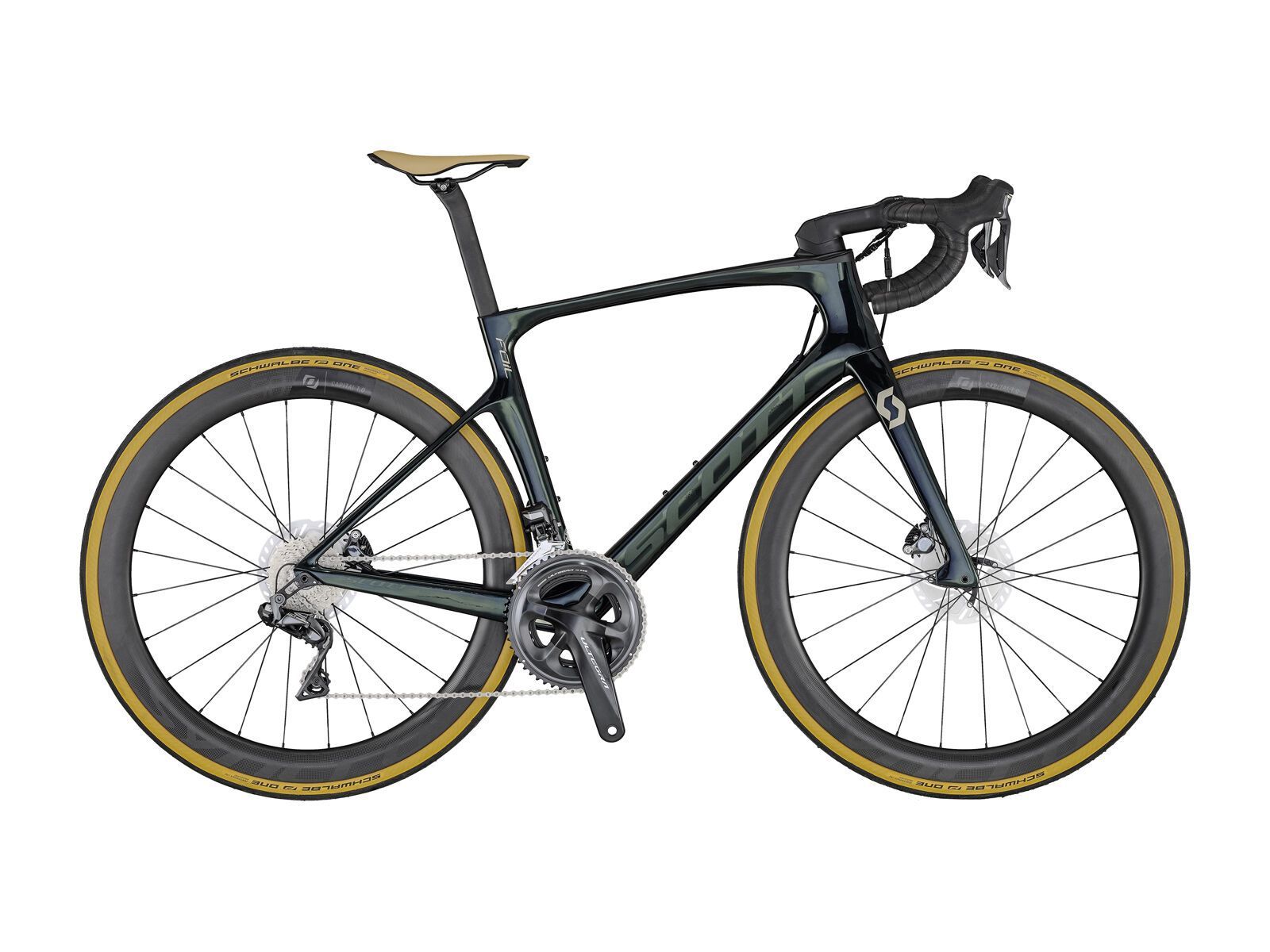 Scott Foil 10, kelp green/chandon beige - Bild 1