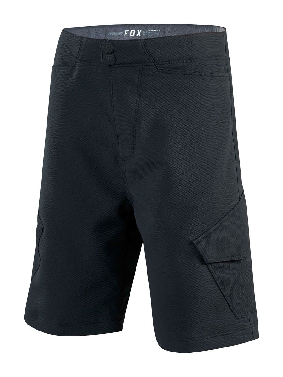 Fox Youth Ranger Cargo Short with Liner, black - Bild 1