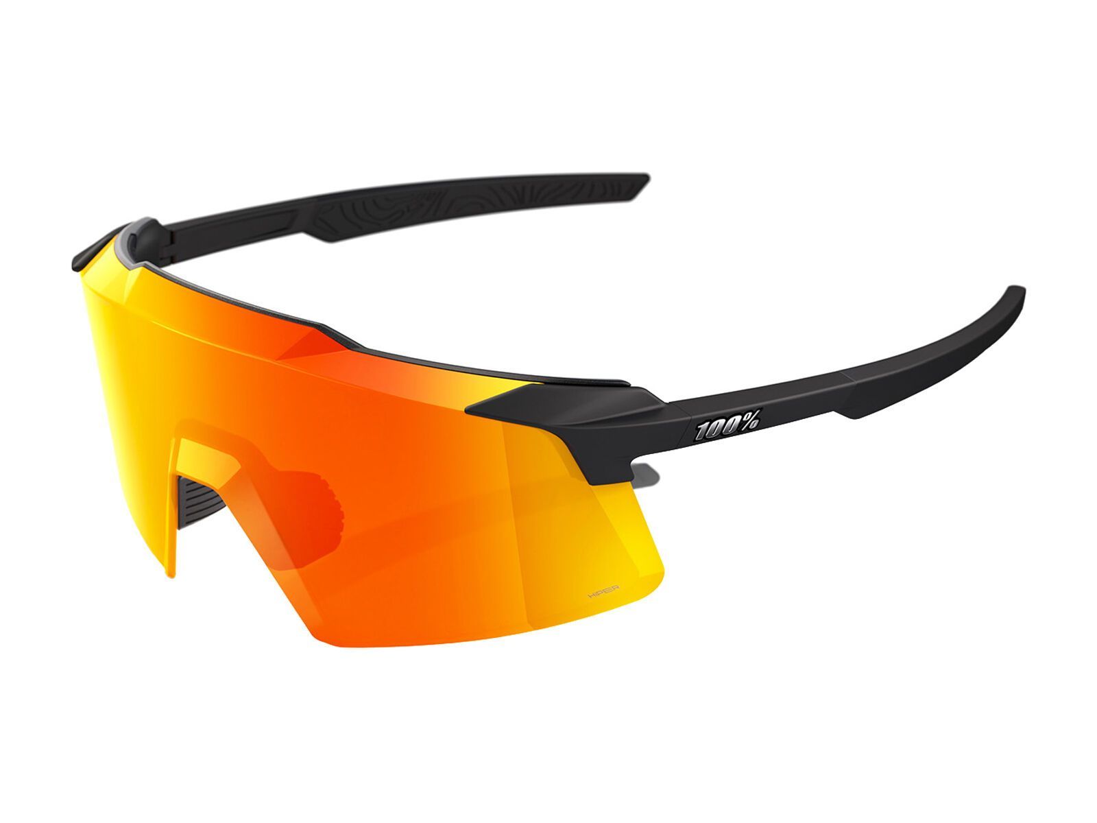 100% Aerocraft, HiPER Red ML Mirror / soft tact black - Bild 1