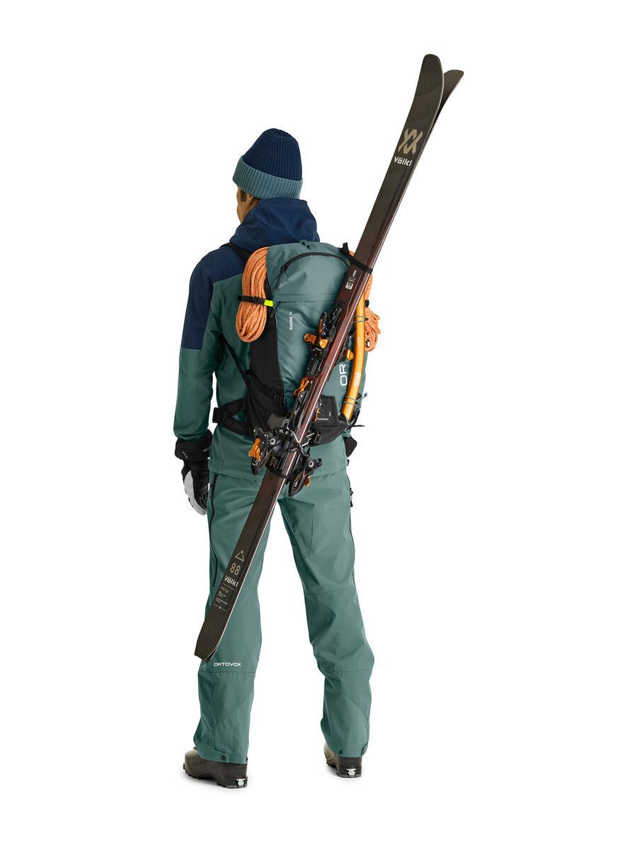 Ortovox Merino Deep Shell Mesola Jacket M, deep ocean - Bild 6