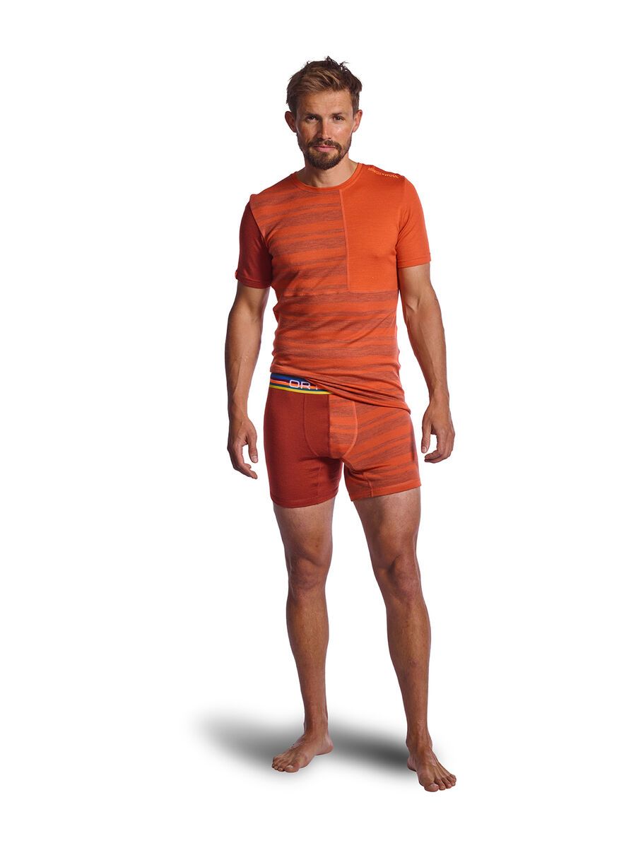 Ortovox 185 Rock'n'Wool Boxer M, desert orange - Bild 2